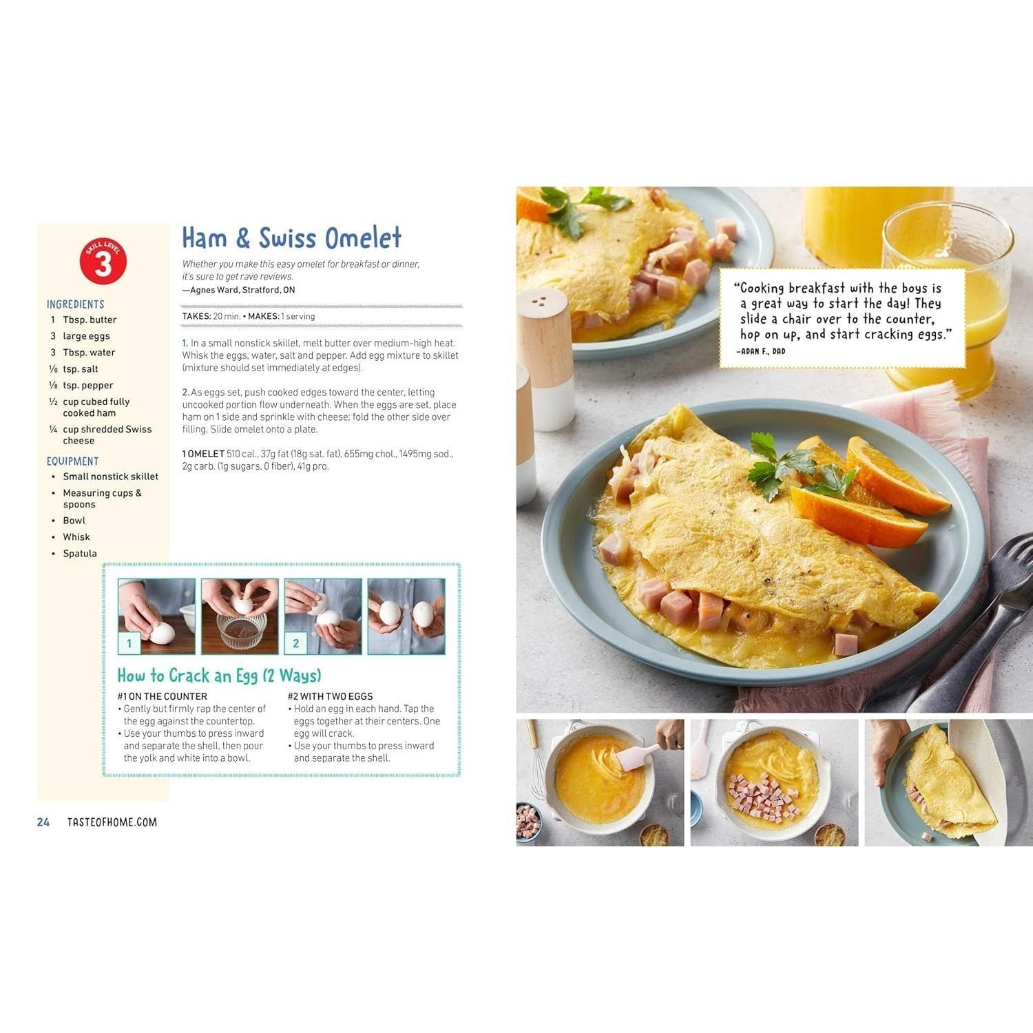 Taste of Home Kids Can Cook!: 171 Easy Recipes Spiral Bound Kids Cookbook with Skill Levels and No Bake Options