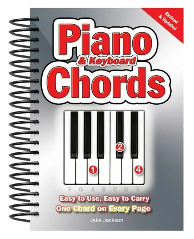 Easy-To-Use Piano & Keyboard Chords: Easy-To-Use, Easy-To-Carry, One Chord on Every Page, (Spiral-Bound)