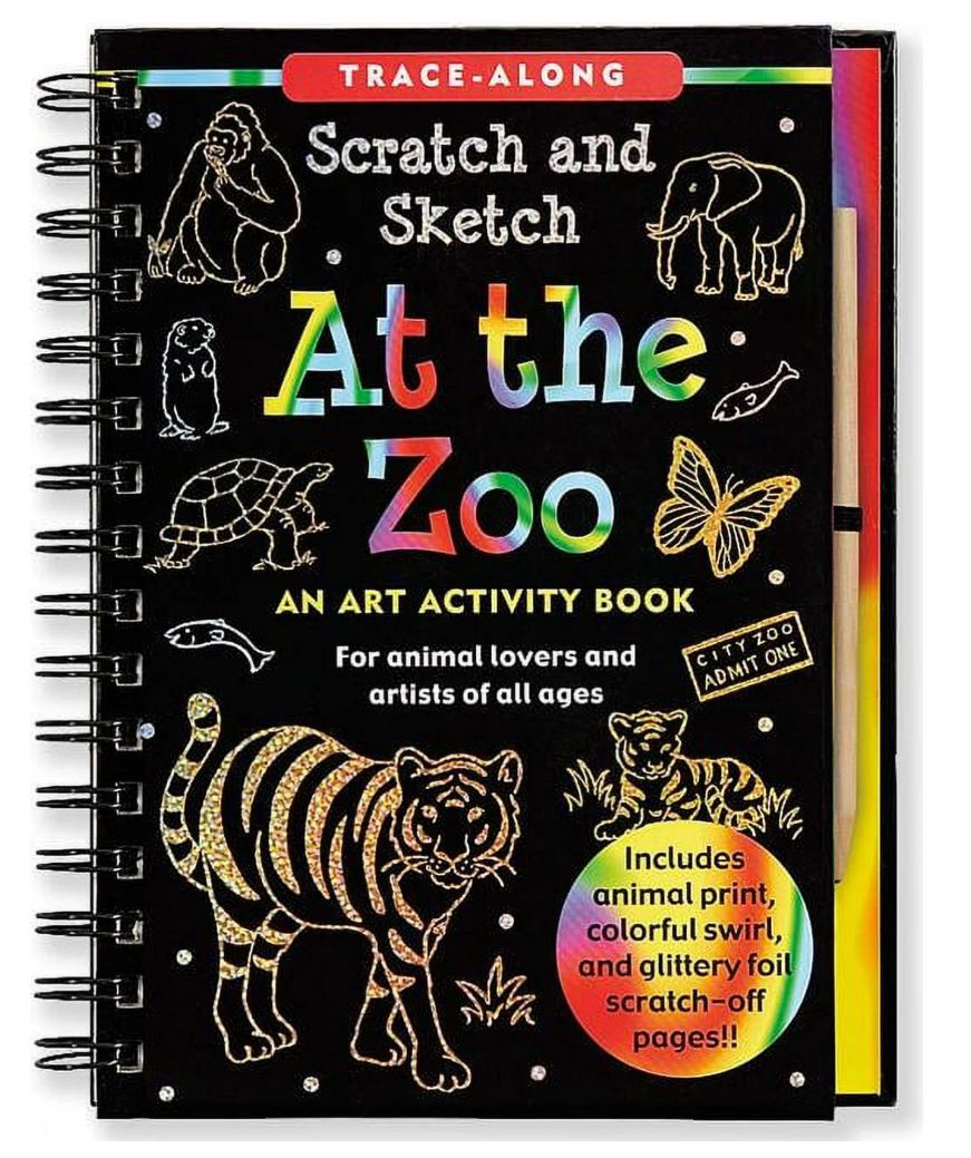 Trace-Along Scratch and Sketch: Scratch & Sketch at the Zoo (Trace-Along) (Other)