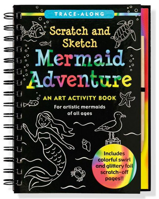 Scratch & Sketch Mermaid Adventure (Trace-Along) (Scratch and Sketch) (Spiral-bound)