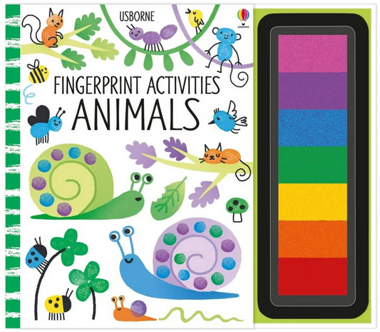 Fingerprint Activities Fingerprint Activities Animals, (Spiral-Bound)