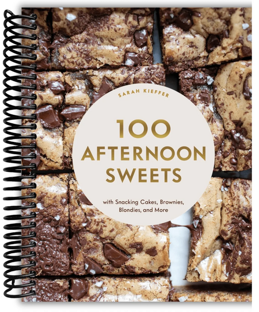 100 Afternoon Sweets: With Snacking Cakes, Brownies, Blondies, and More (Spiral Bound)