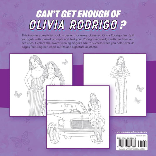 Obsessed with Olivia Rodrigo: An Unofficial Coloring & Creativity Book