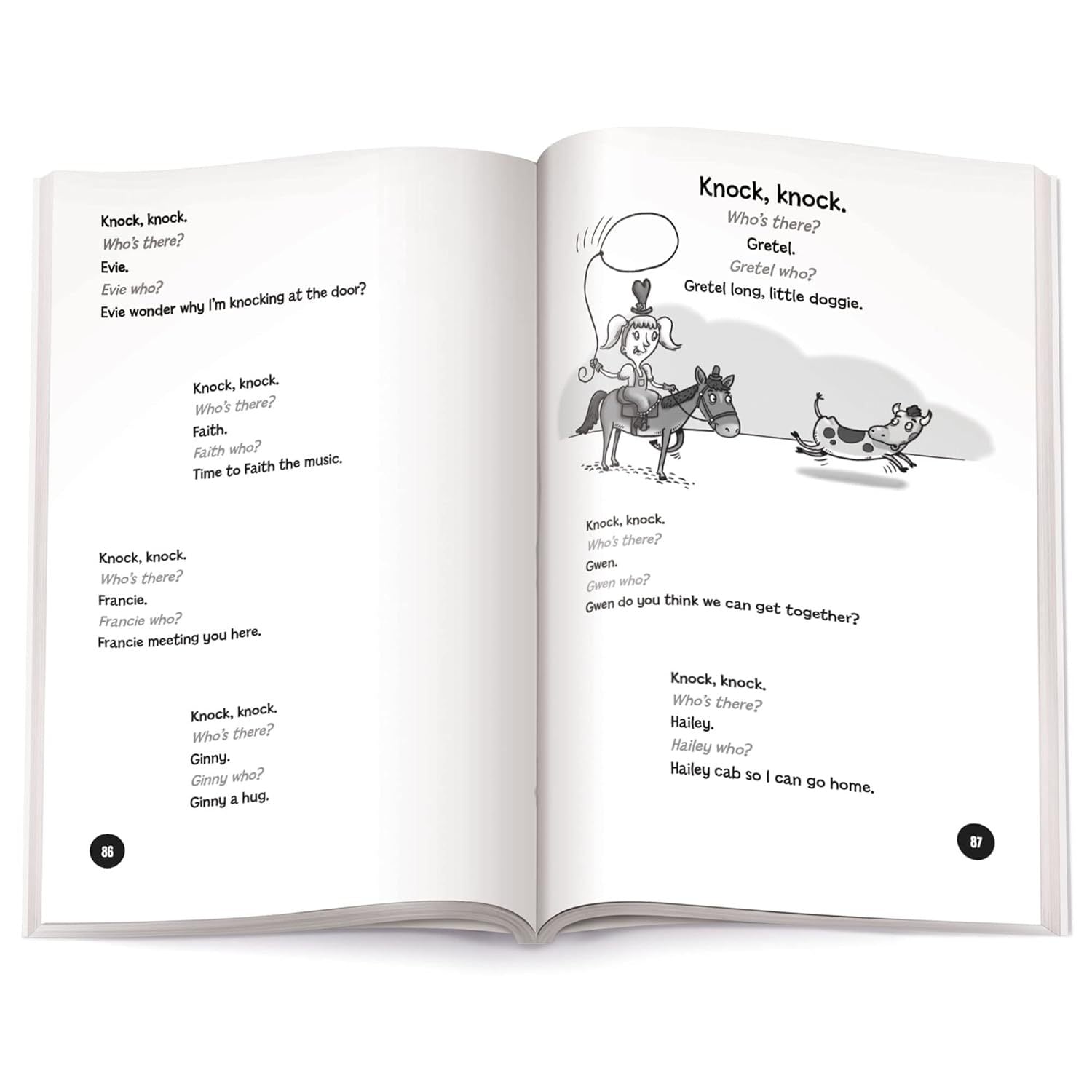 Knock Knock!: Over 1,000 Hilarious Knock-Knock Jokes for Kids, Funniest Laugh-Out-Loud Jokes for Kids 6 and Older