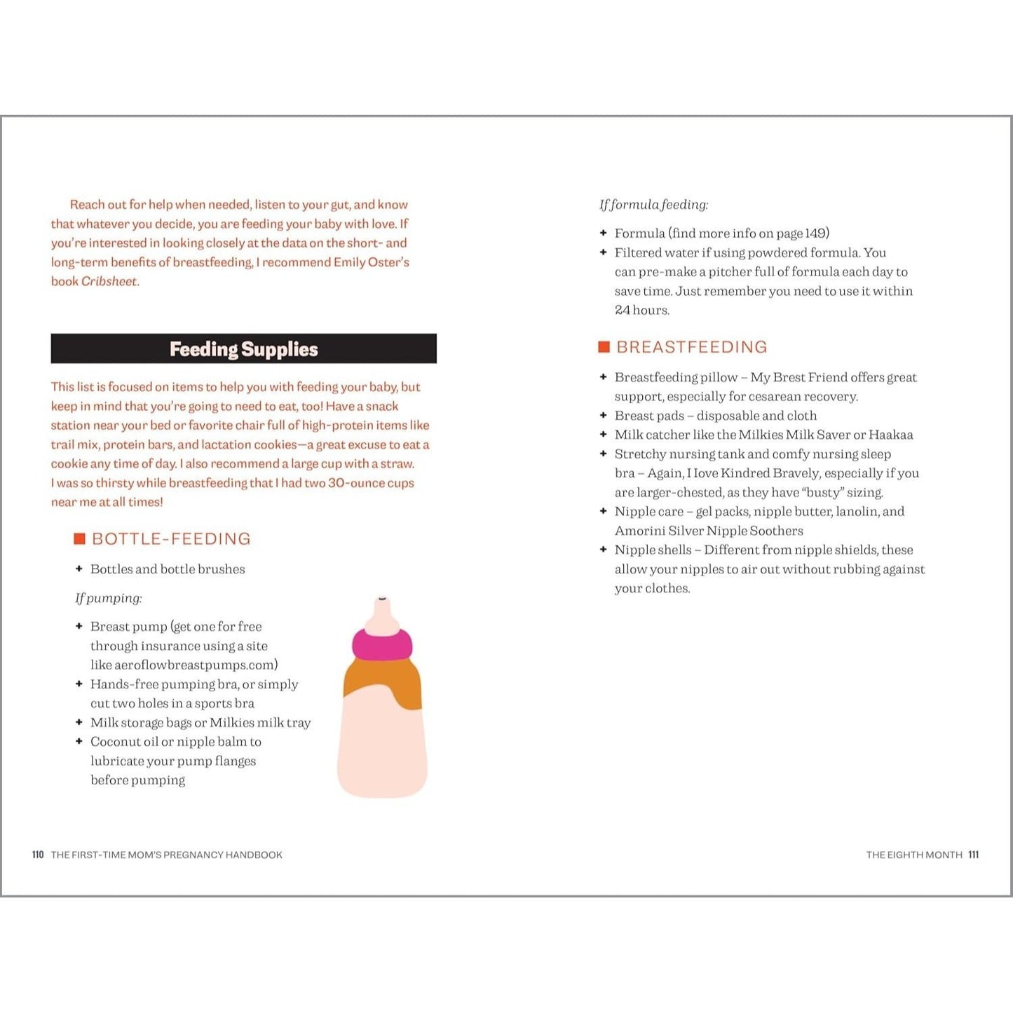 The First-Time Mom's Pregnancy Handbook: A Week-By-Week Guide from Conception Through Baby's First 3 Months
