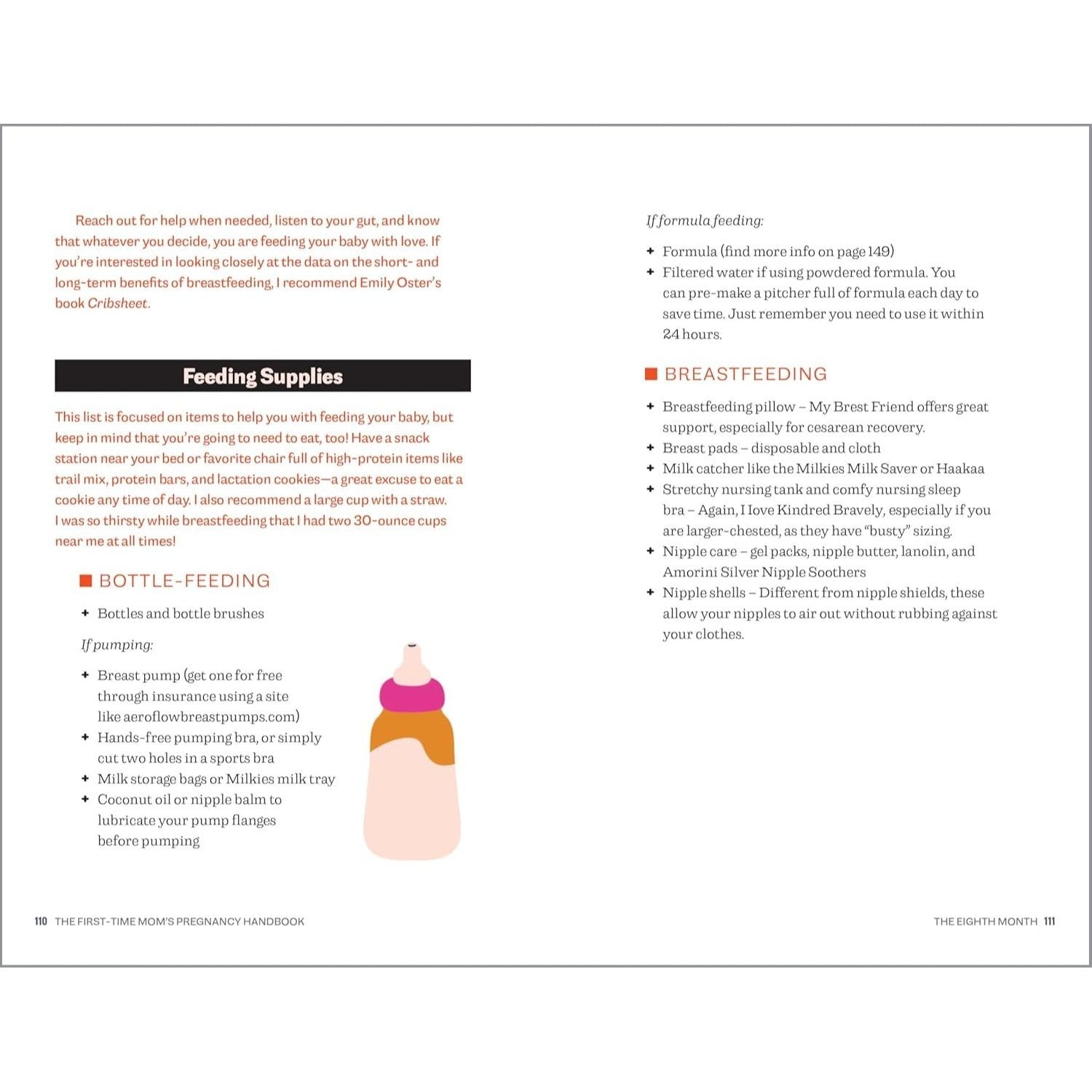 The First-Time Mom's Pregnancy Handbook: A Week-By-Week Guide from Conception Through Baby's First 3 Months