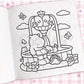 Cozy Days: Coloring Book for Adults and Kids (Cozy Spaces Coloring) (Spiral Bound)