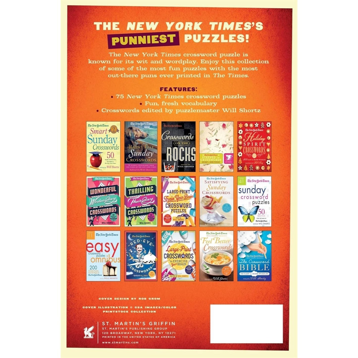 The New York Times Tons of Puns Crosswords: 75 Punny Puzzles from the Pages of the New York Times