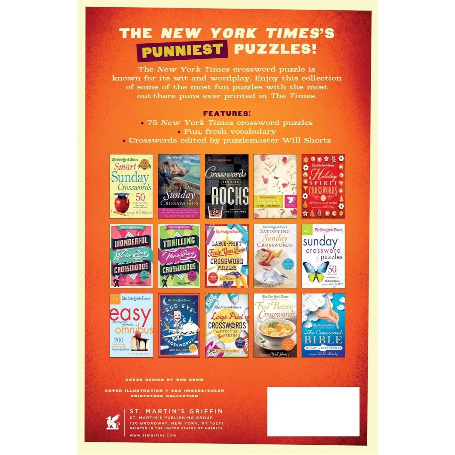 The New York Times Tons of Puns Crosswords: 75 Punny Puzzles from the Pages of the New York Times