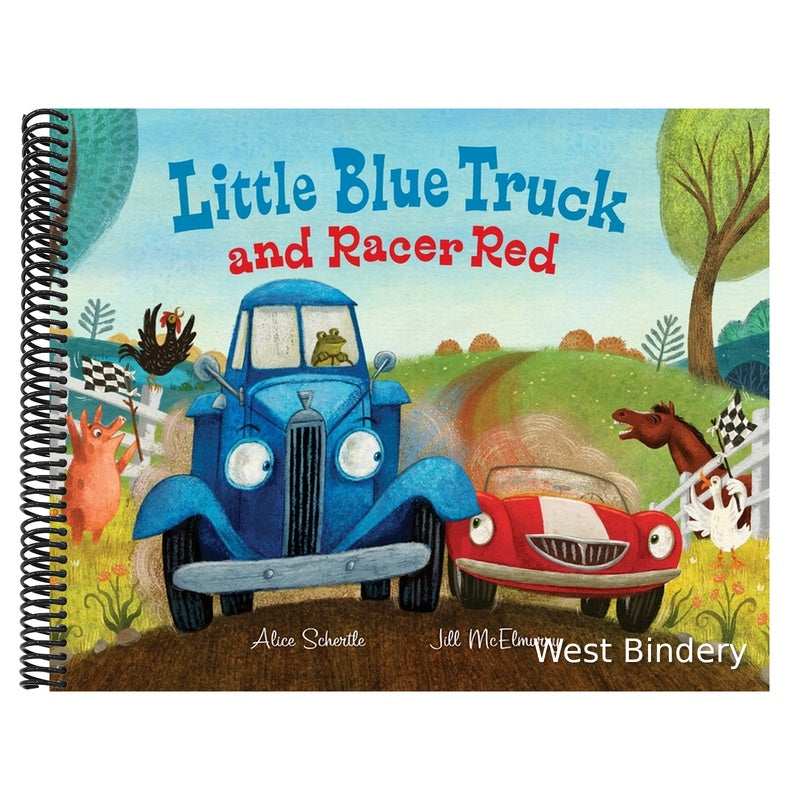 Little Blue Truck and Racer Red