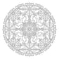 Creative Haven Snowflake Mandalas Coloring Book