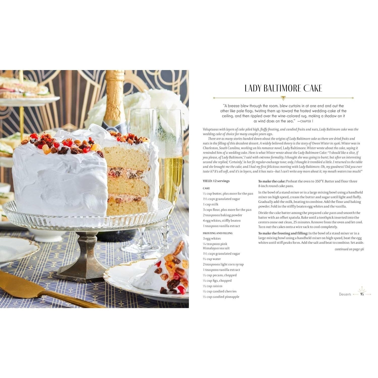 The Great Gatsby Cooking and Entertaining Guide: Decadent Dishes and Classic Cocktails from the Roaring Twenties