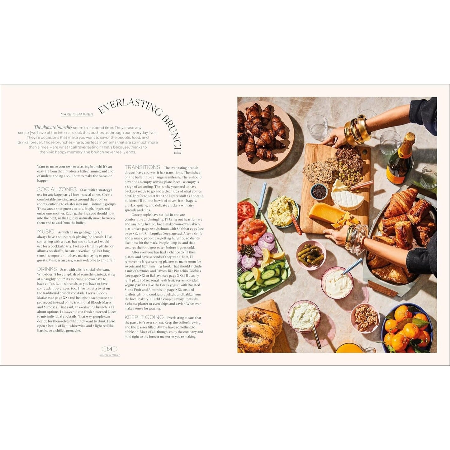 She's a Host: An Unbuttoned Cookbook for Elegant Entertaining