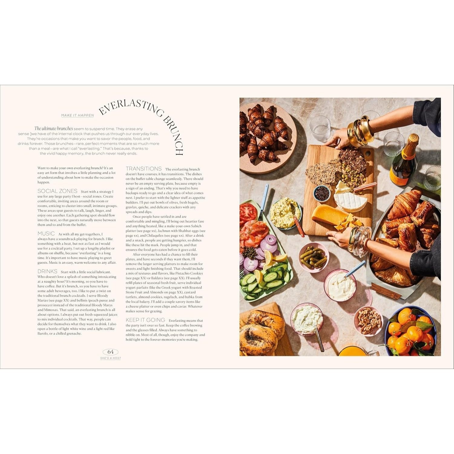 She's a Host: An Unbuttoned Cookbook for Elegant Entertaining