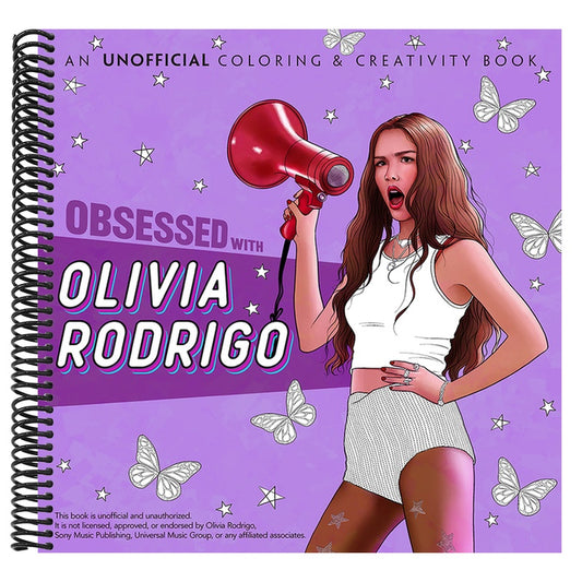 Obsessed with Olivia Rodrigo: An Unofficial Coloring & Creativity Book