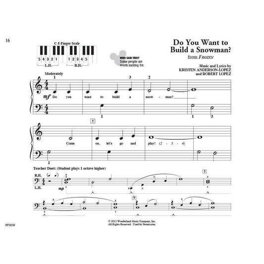 Pretime Piano Disney Beginner Piano Songbook Easy Disney Sheet Music for Kids and Students Primer Level Arrangements from Frozen, the Lion King, Mary