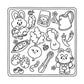 The Bumbleberry Hollows Coloring Book: Color Your Way Through Sweet Treats and Kawaii Characters
