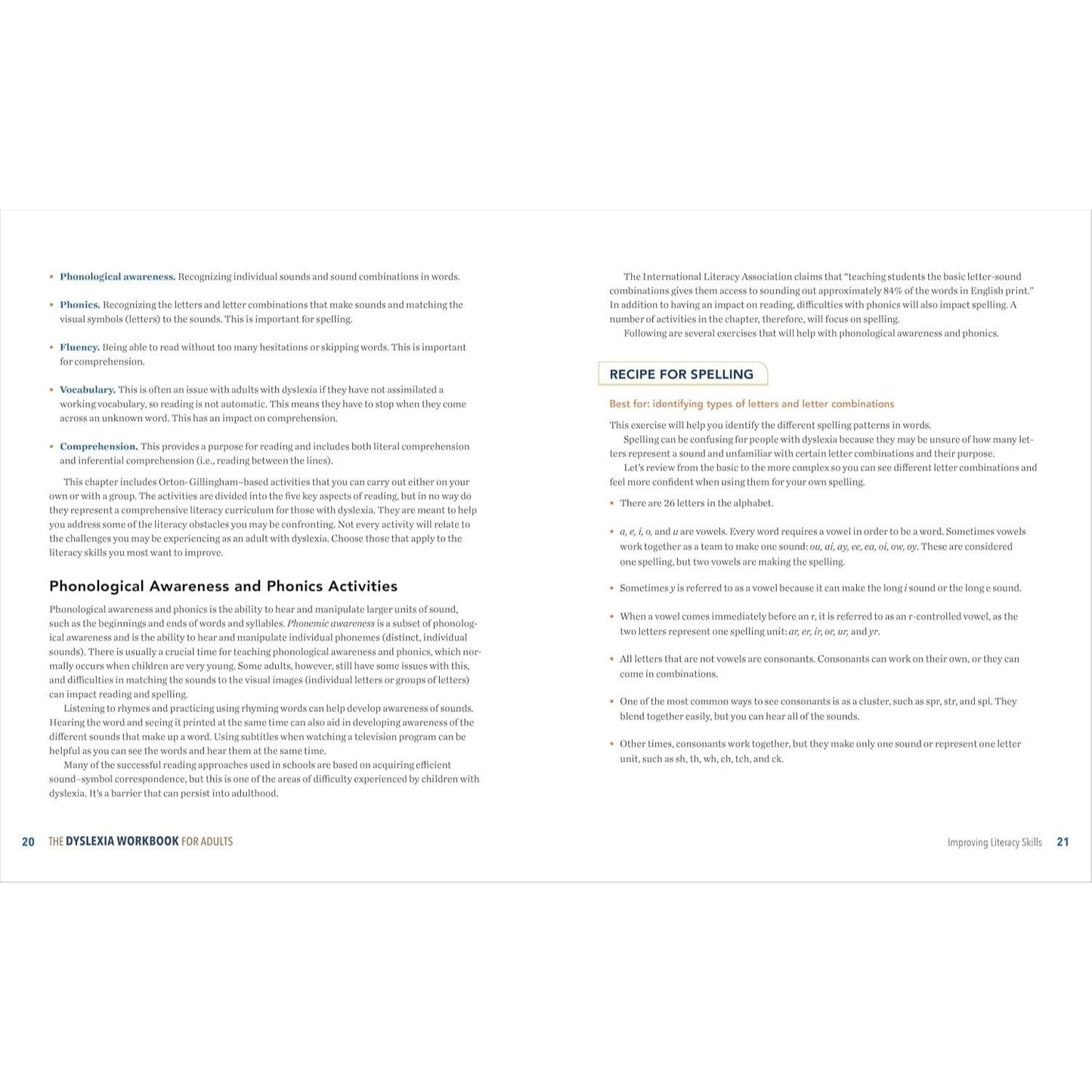 The Dyslexia Workbook for Adults: Practical Tools to Improve Executive Functioning, Boost Literacy Skills, and Develop Your Unique Strengths