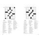 100 Park Bench Crosswords