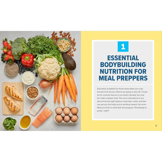 The Bodybuilding Meal Prep Cookbook: Macro-Friendly Meals to Prepare, Grab, and Go (Spiral Bound)