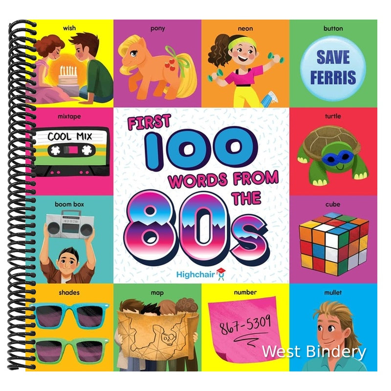 First 100 Words from the 80s (Highchair U)