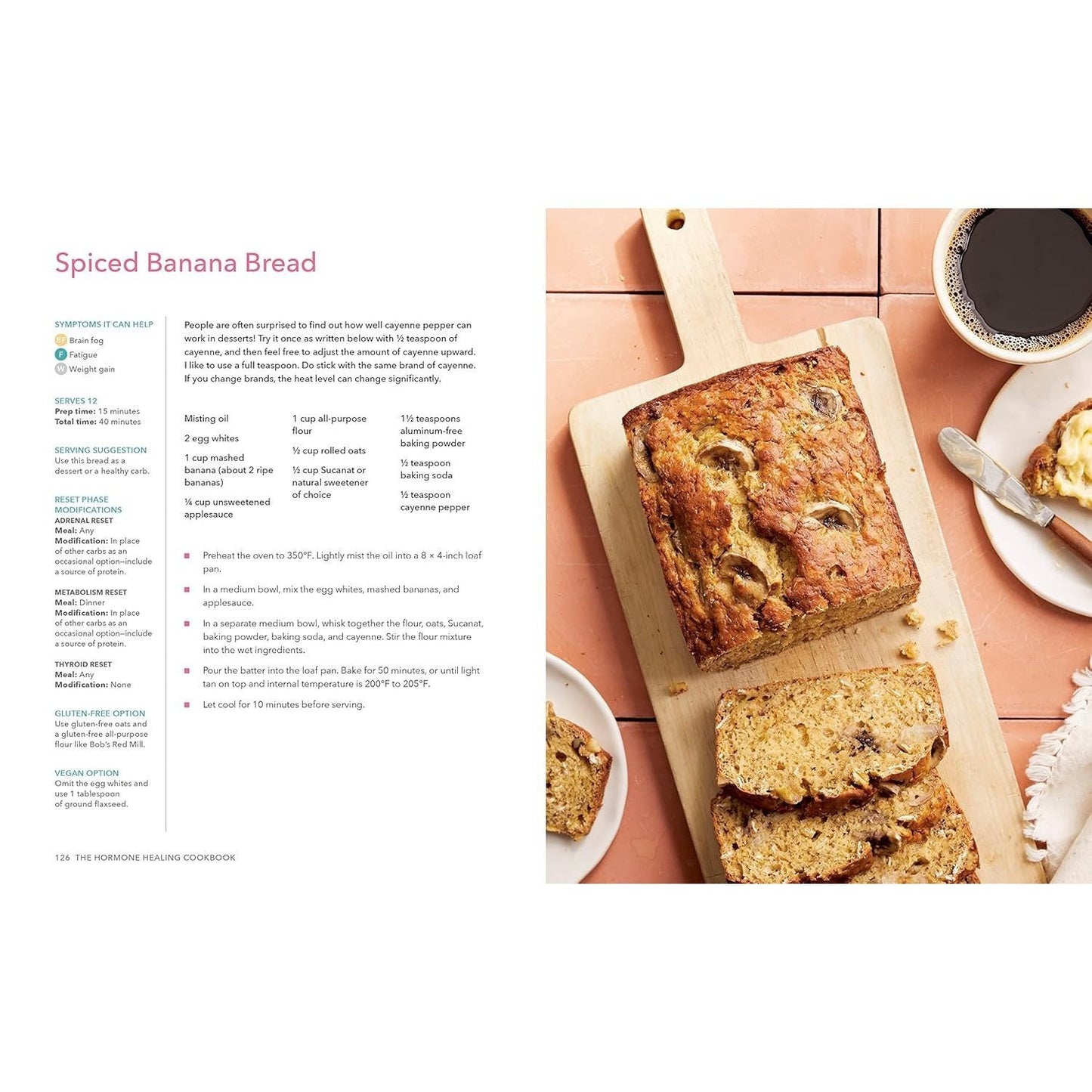The Hormone Healing Cookbook: 80+ Recipes to Balance Hormones and Treat Fatigue, Brain Fog, Insomnia, and More (Spiral Bound)