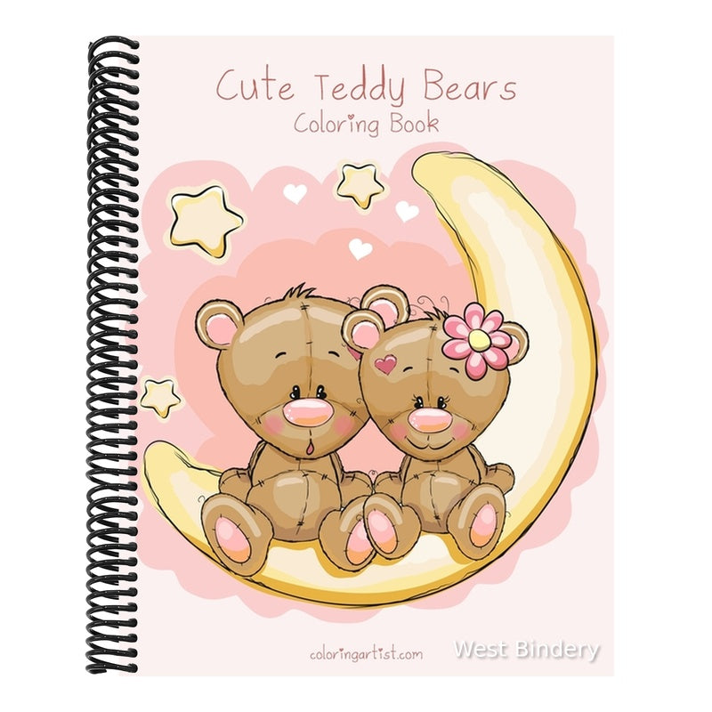 Cute Teddy Bears Coloring Book 1