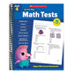 Scholastic Success with Math Tests Grade 4 Workbook (Spiral Bound)