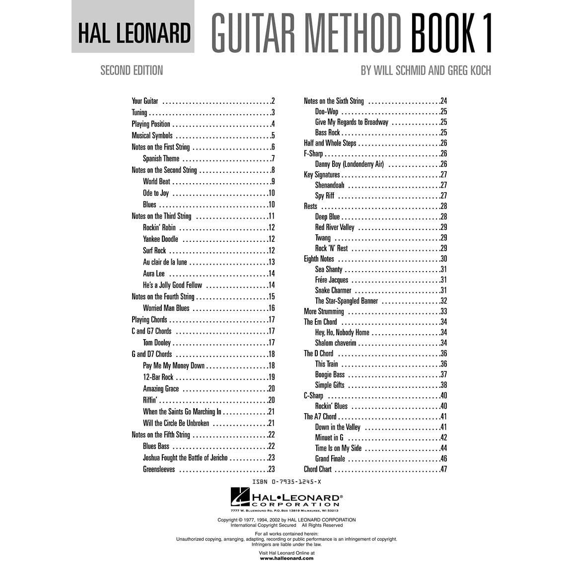 Hal Leonard Guitar Method Book 1 (Revised) (2ND ed.) (Author)
                       , (Author)