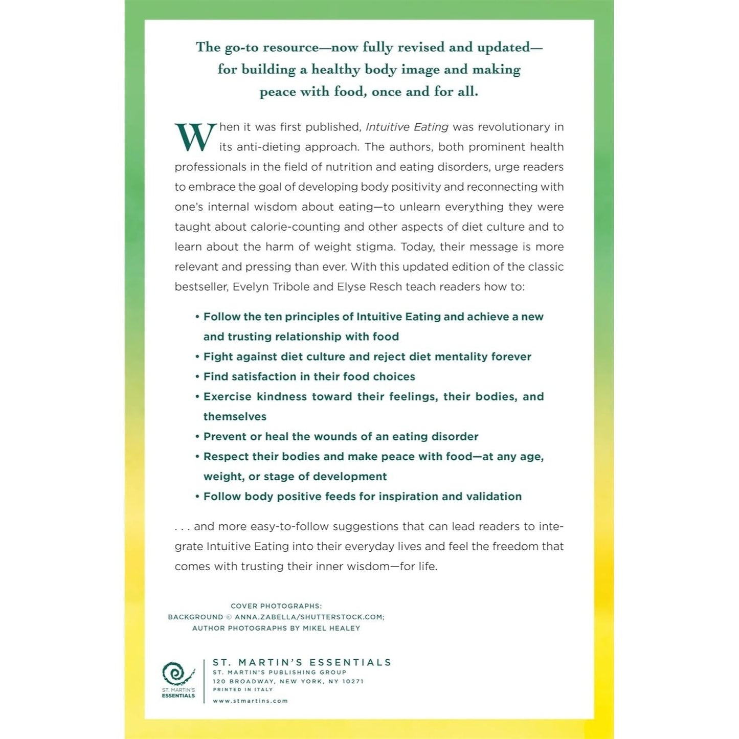 Intuitive Eating, 4th Edition: A Revolutionary Anti-Diet Approach (Spiral Bound)