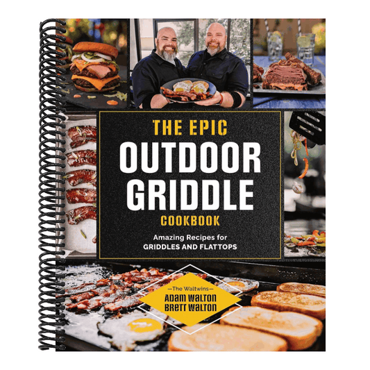 The Epic Outdoor Griddle Cookbook: Amazing Recipes for Griddles and Flattops (Spiral Bound)