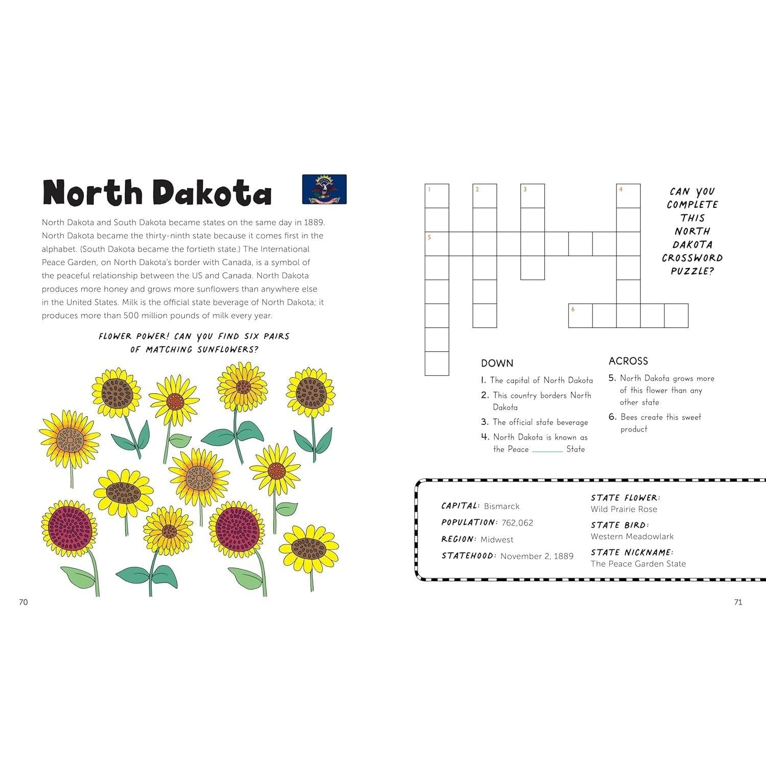 Fun with 50 States: A Big Activity Book for Kids about the Amazing United States (Spiral Bound)