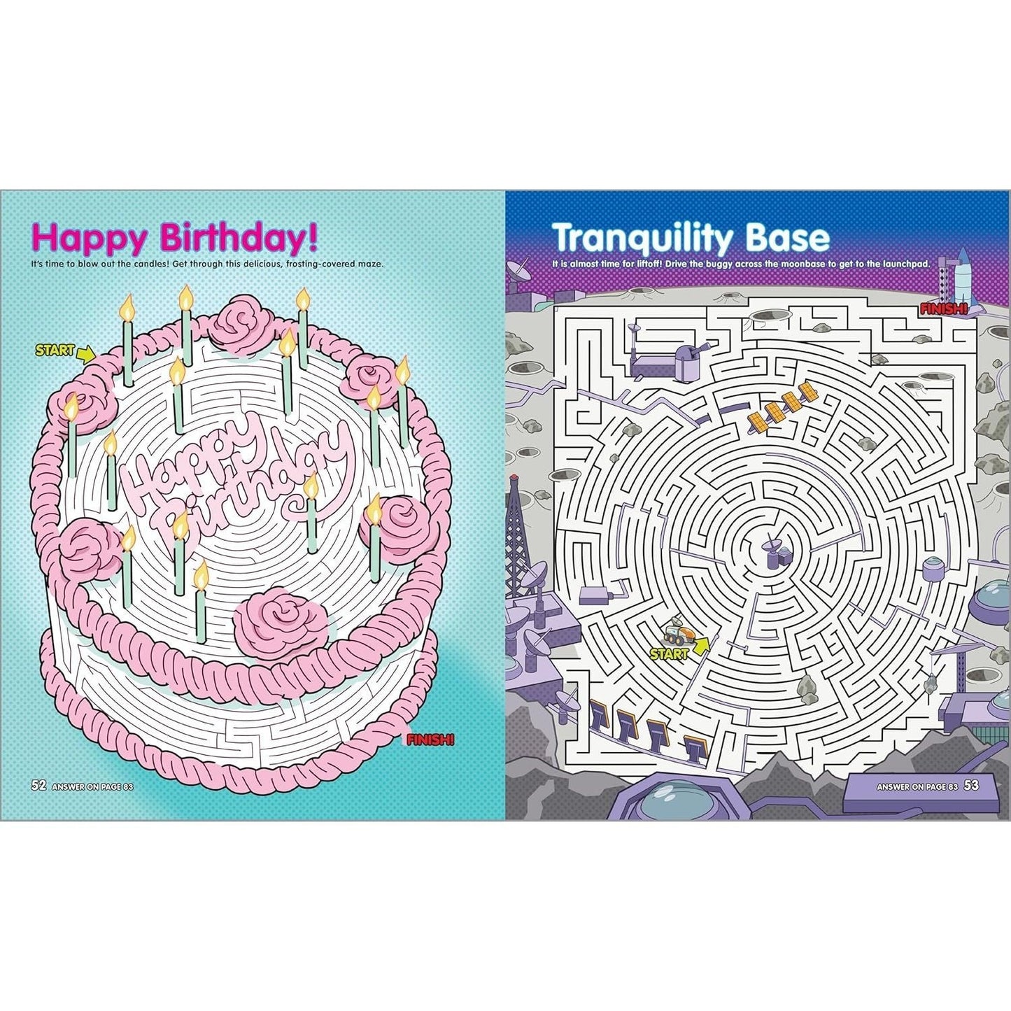 Challenging Mazes for Kids: 75 Full-Color Mazes Including Find-The-Item and 3-D Fun!