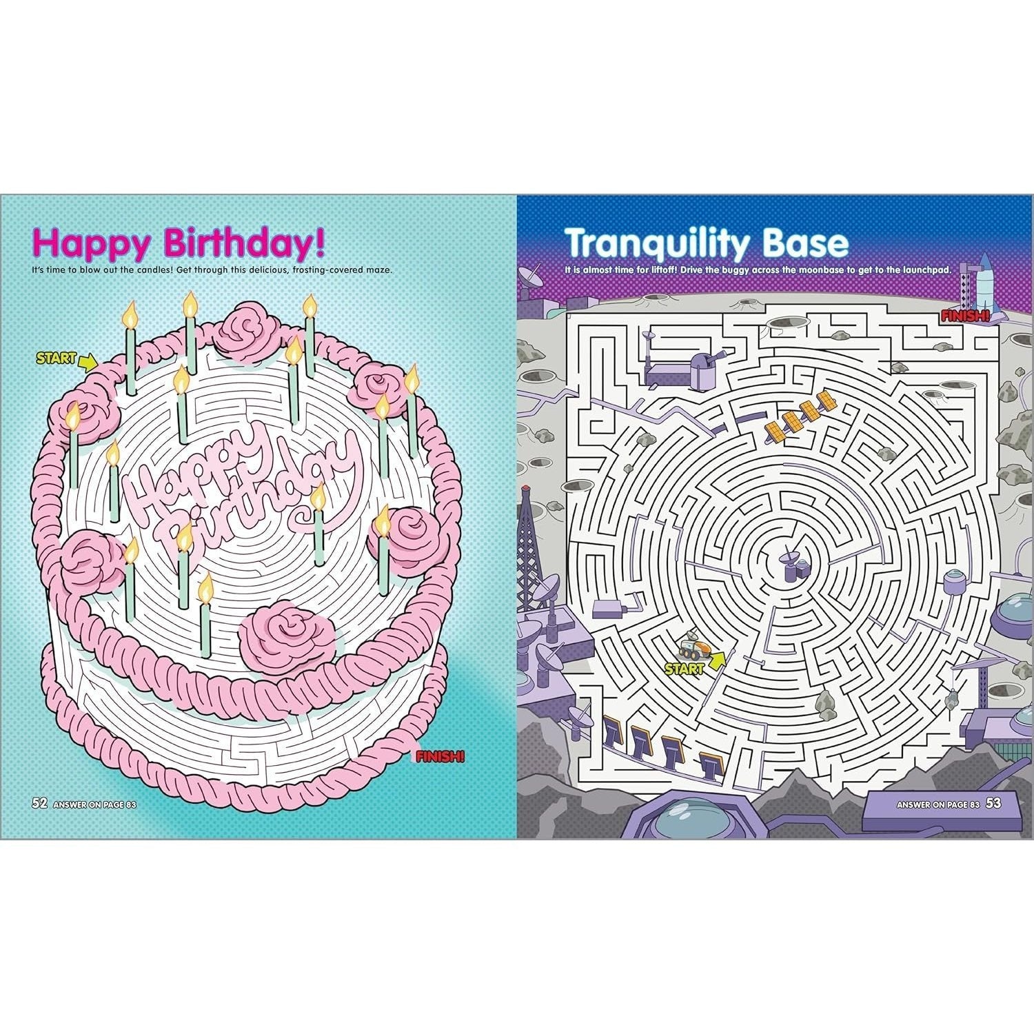 Challenging Mazes for Kids: 75 Full-Color Mazes Including Find-The-Item and 3-D Fun!