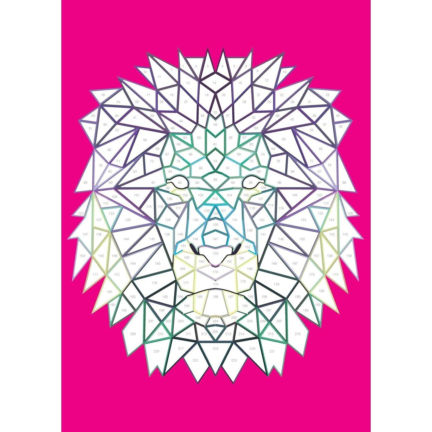 Animetrics: A Striking Color-By-Sticker Challenge