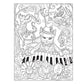 Creative Haven Country Cats & City Kitties Coloring Book
