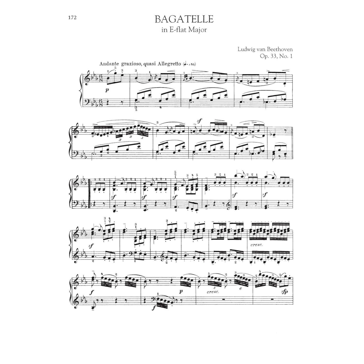 Beethoven - Favorite Piano Works Schirmer Library of Musical Classics Vol. 2071 Sonatas, Variations and Bagatelles