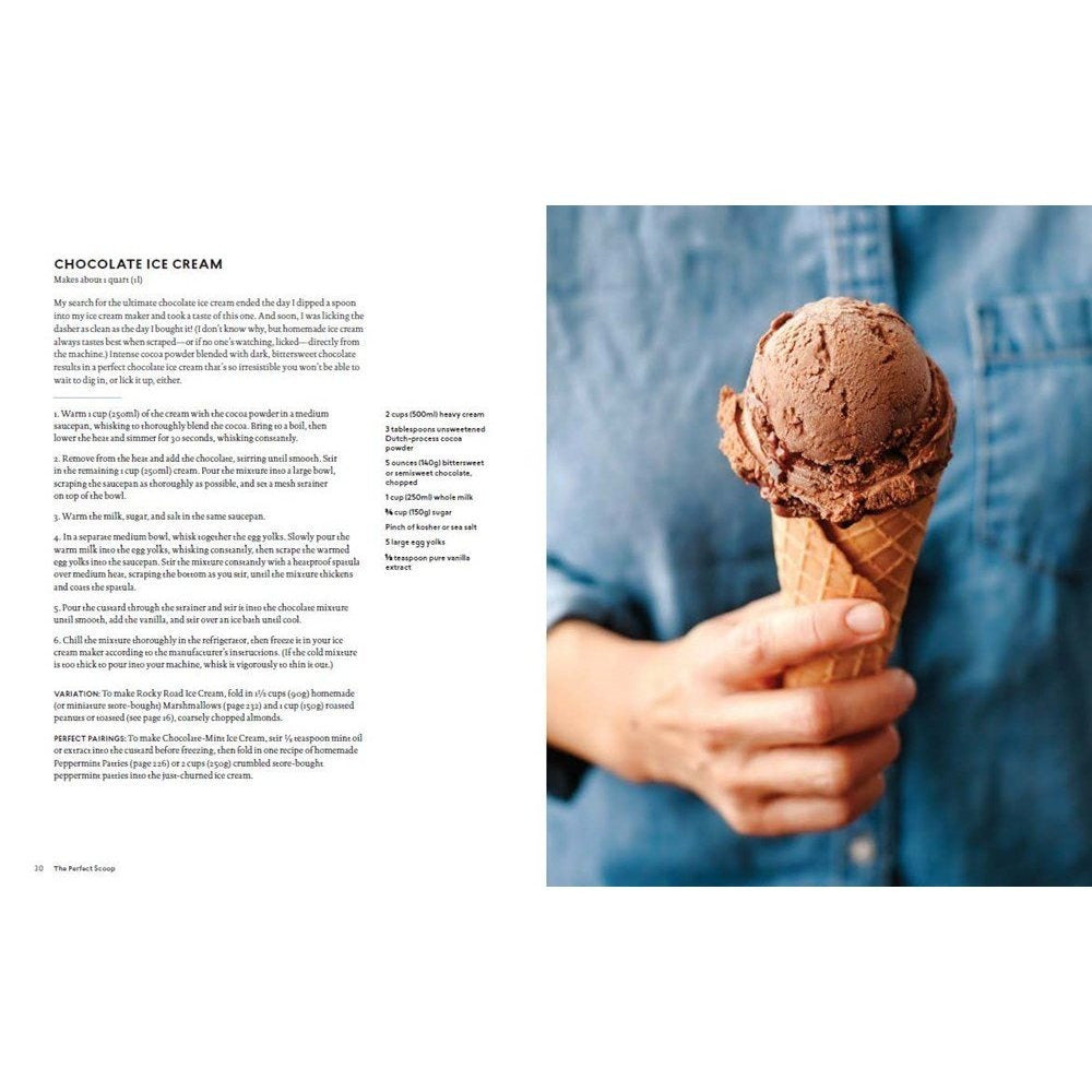 The Perfect Scoop, Revised and Updated: 200 Recipes for Ice Creams, Sorbets, Gelatos, Granitas, and Sweet Accompaniments[a Cookbook] (Revised)