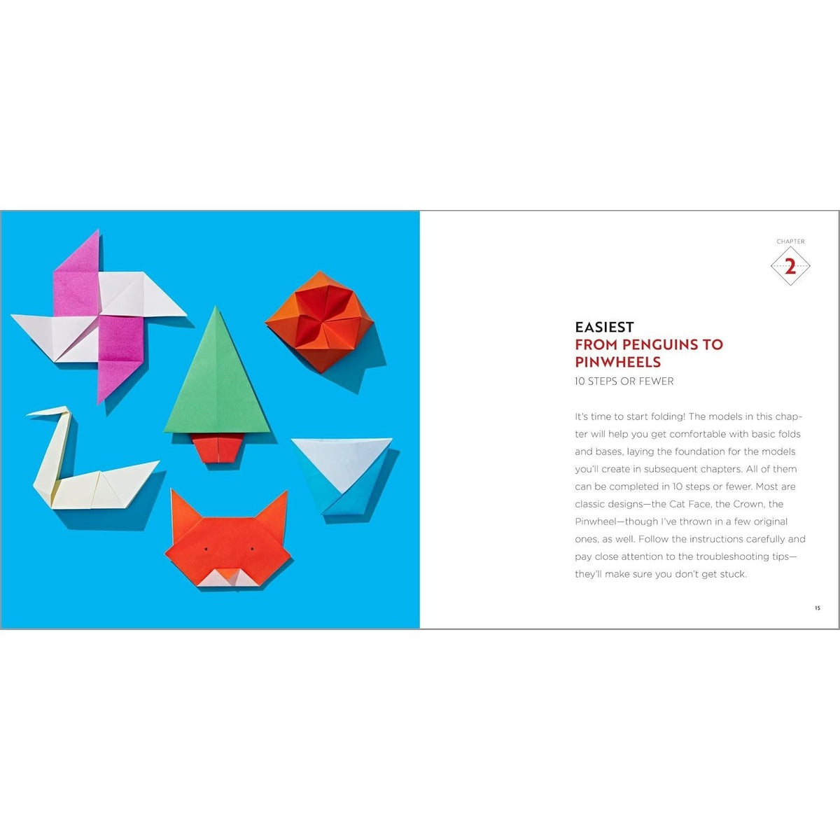 Origami Made Simple: 40 Easy Models with Step-By-Step Instructions