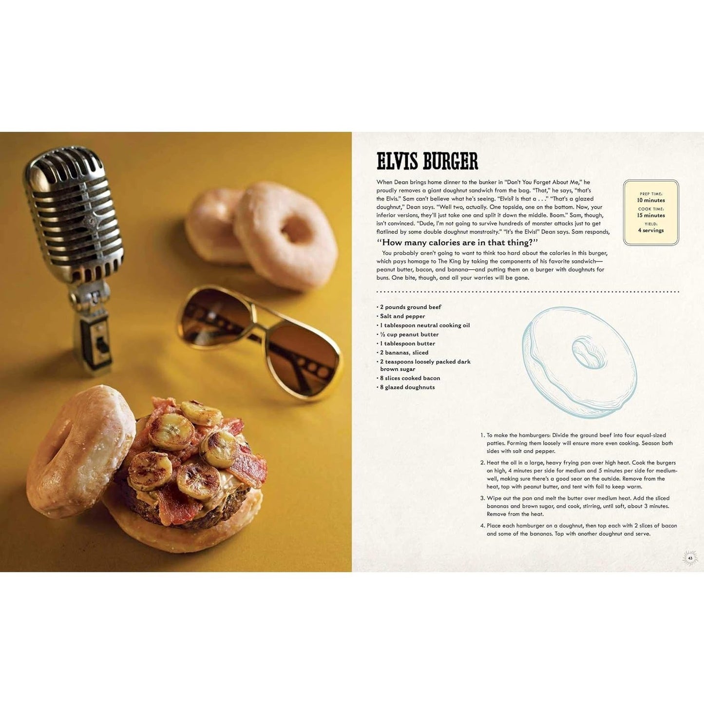 Supernatural: The Official Cookbook: Burgers, Pies, and Other Bites from the Road
