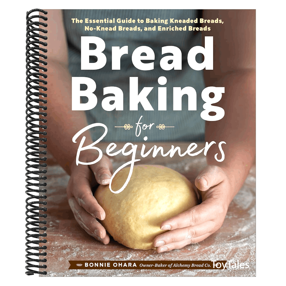 Bread Baking for Beginners: The Essential Guide to Baking Kneaded Breads, No-Knead Breads, and Enriched Breads (Spiral Bound)