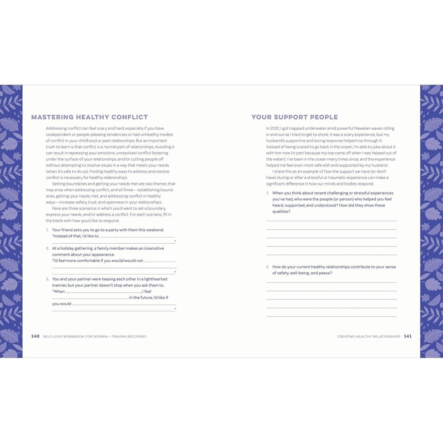 Self-Love Workbook for Women--Trauma Recovery: Empowering Exercises to Build Self-Worth, Self-Care, and Self-Trust