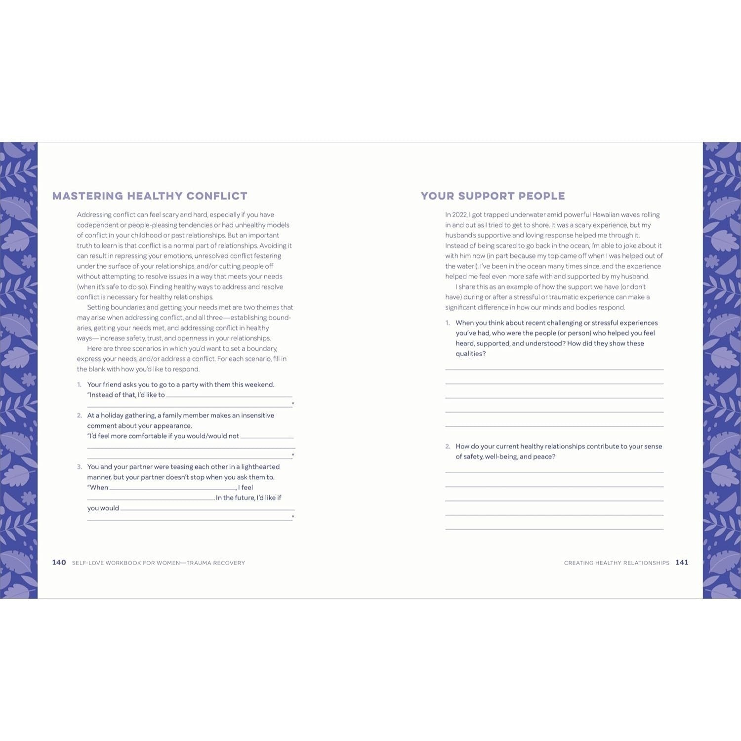 Self-Love Workbook for Women--Trauma Recovery: Empowering Exercises to Build Self-Worth, Self-Care, and Self-Trust
