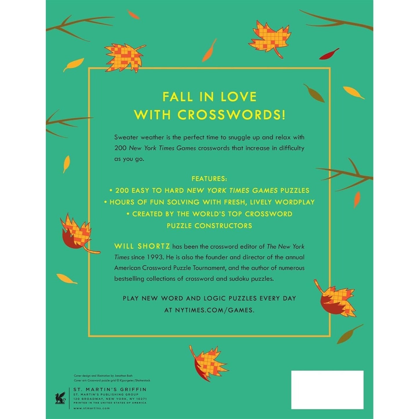 New York Times Games Hello Fall Crosswords: 200 Easy to Hard Puzzles