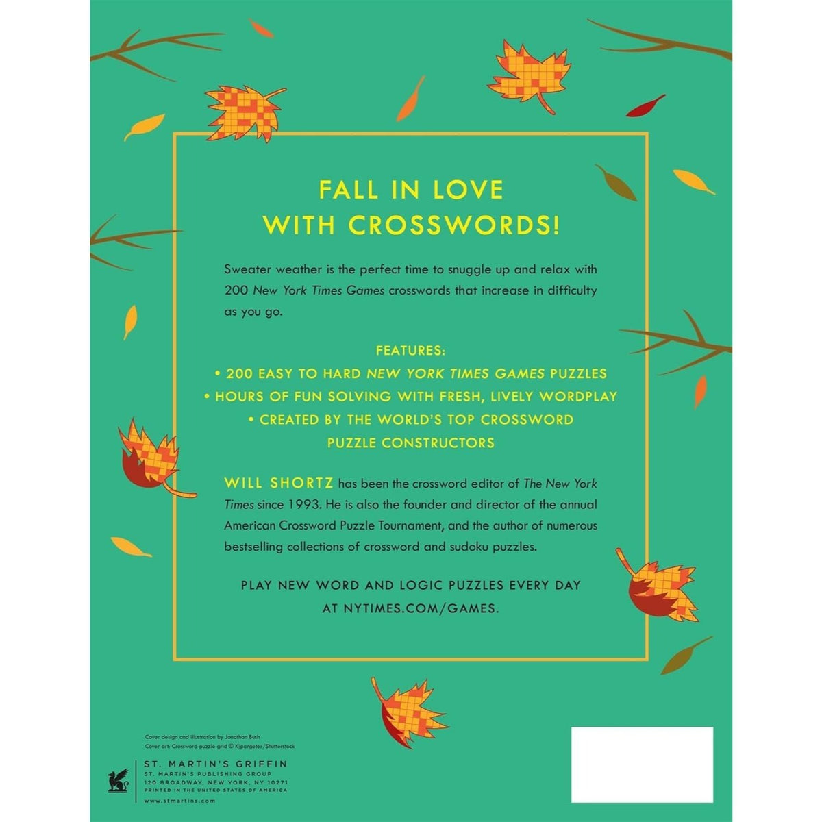 New York Times Games Hello Fall Crosswords: 200 Easy to Hard Puzzles
