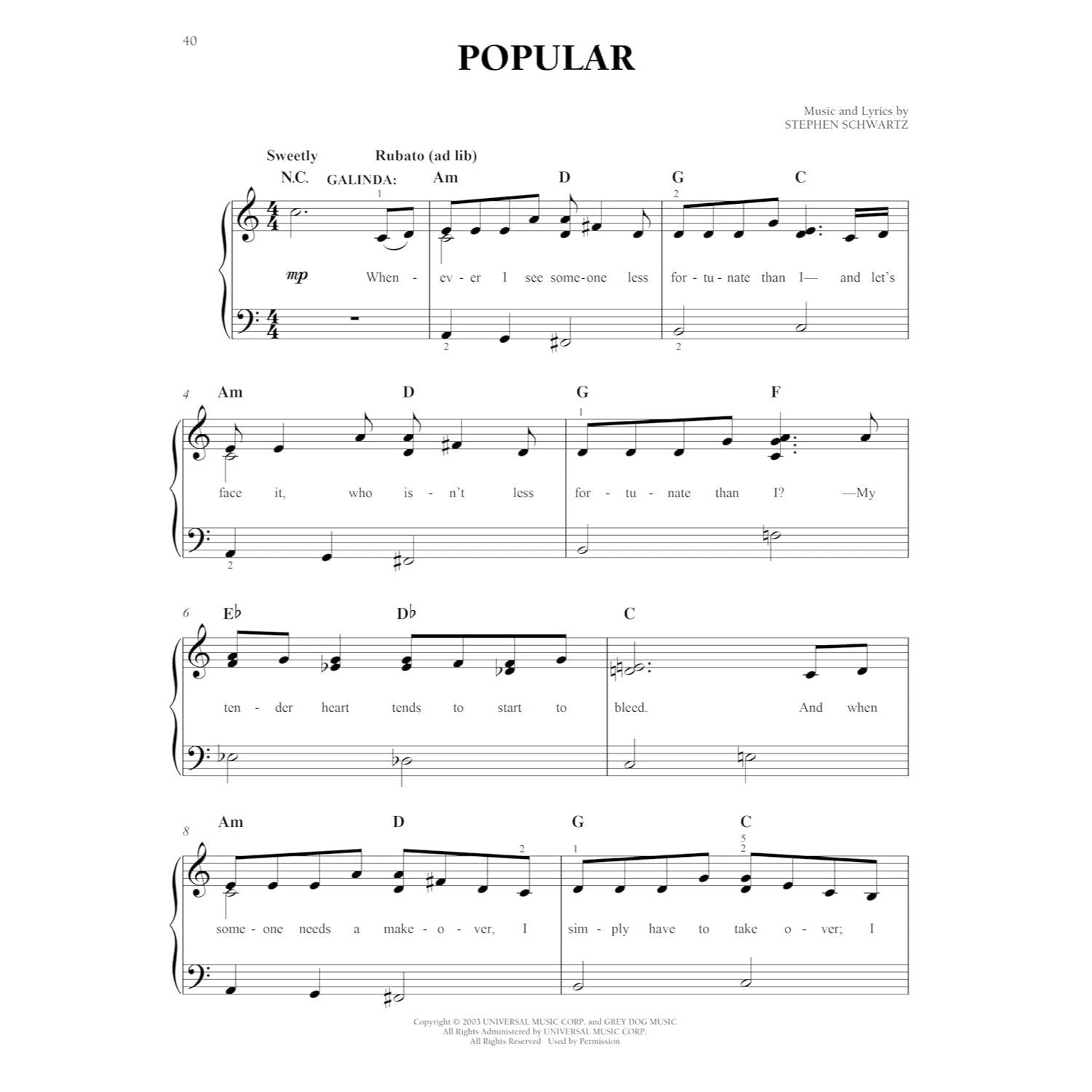 Wicked - Complete Movie Collection for Easy Piano: Souvenir Folio with Full-Color Photos