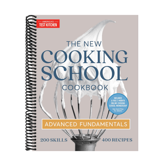 The New Cooking School Cookbook: Advanced Fundamentals (Spiral Bound)