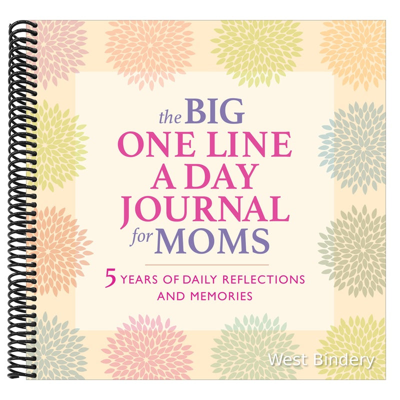 The Big One Line a Day Journal for Moms: 5 Years of Daily Reflections and Memories