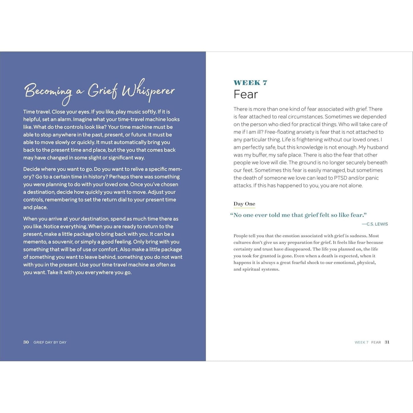 Grief Day by Day: Simple Practices and Daily Guidance for Living with Loss (Spiral Bound)
