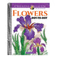 Creative Haven Flowers Dot-To-Dot Coloring Book